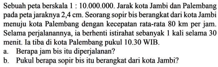 jarak jambi ke palembang terbaru