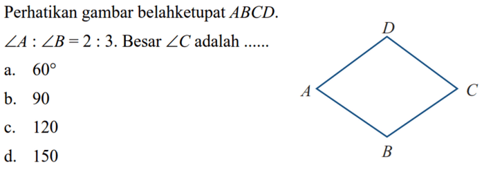 ketupat belah perhatikan