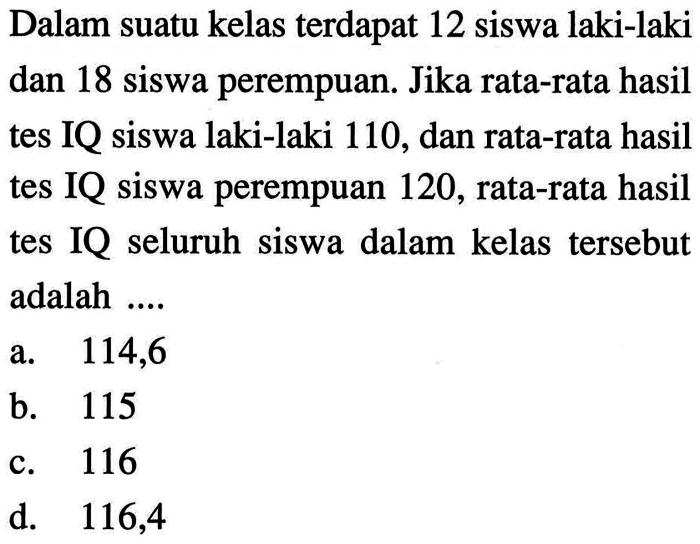 jumlah siswa terbanyak ada di kelas