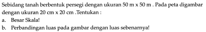 ukuran tanah 200 meter persegi terbaru