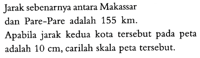 jarak pare pare ke makassar