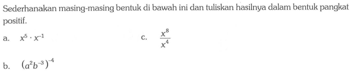 sederhanakan bentuk di bawah ini terbaru