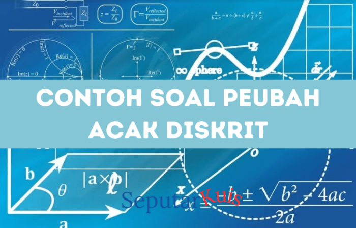 contoh soal peubah acak diskrit