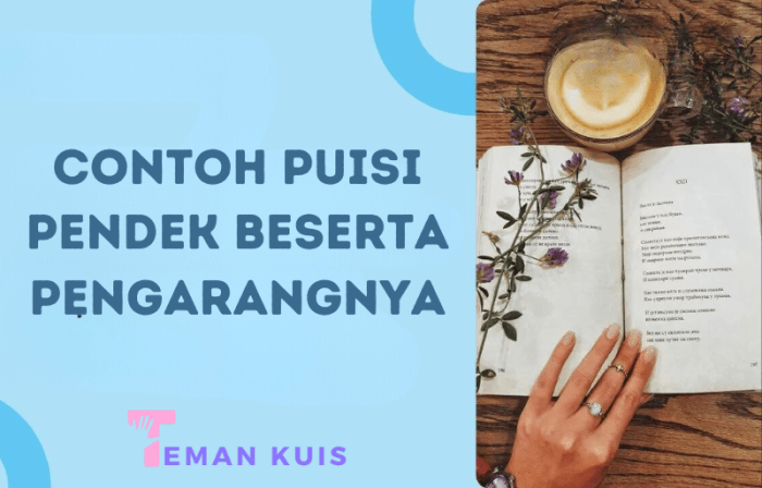 puisi pendek beserta pengarangnya