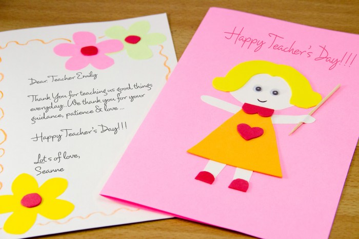 contoh greeting card happy teacher day terbaru