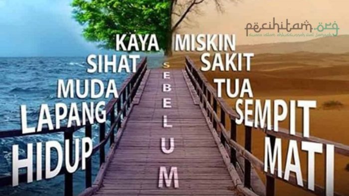 hadis 5 perkara sebelum 5 perkara terbaru