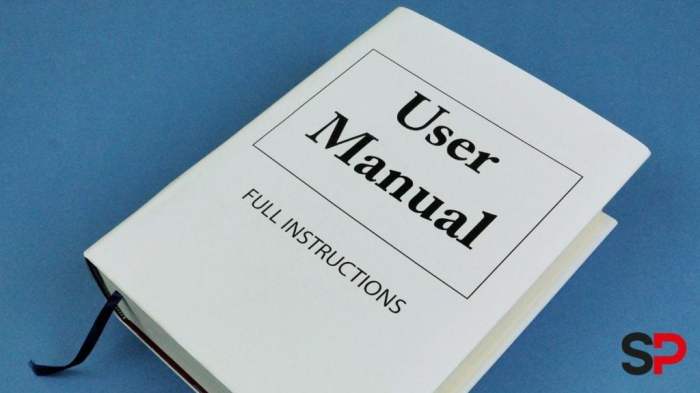 contoh manual book sederhana terbaru