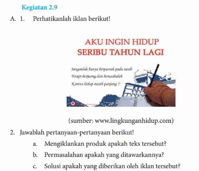 contoh teks iklan bahasa jawa