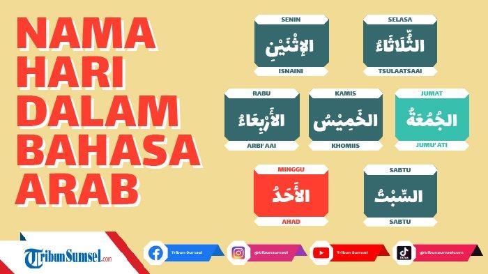 nama nama pelajaran dalam bahasa arab terbaru