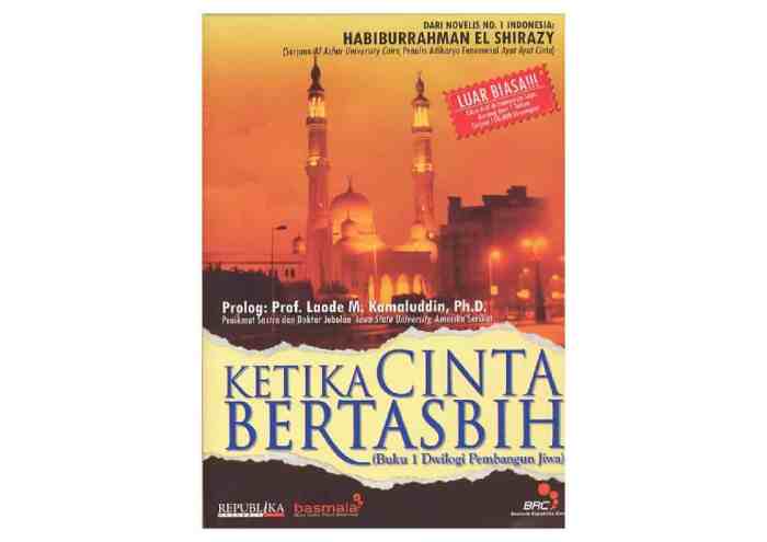 sinopsis novel ketika cinta bertasbih terbaru