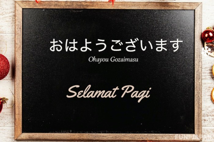 selamat siang dalam bahasa jepang