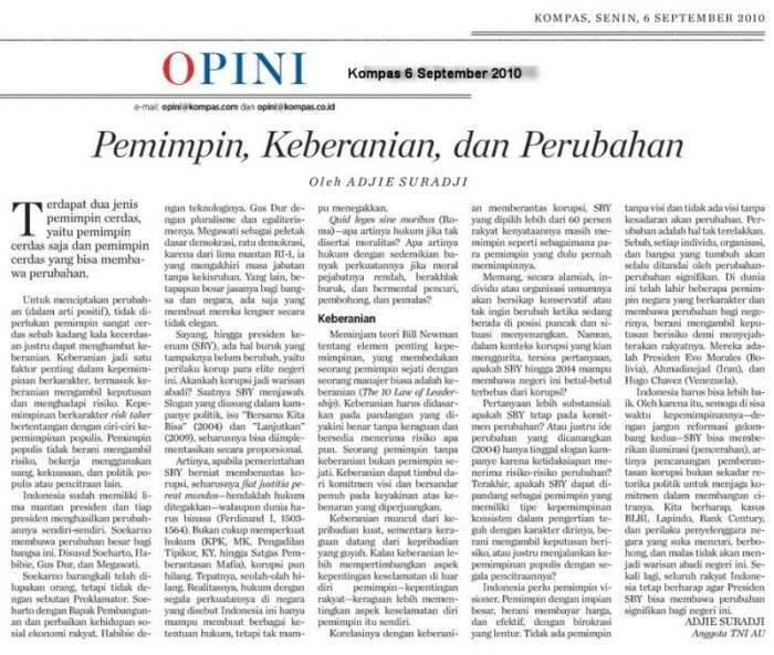 teks opini bahasa inggris