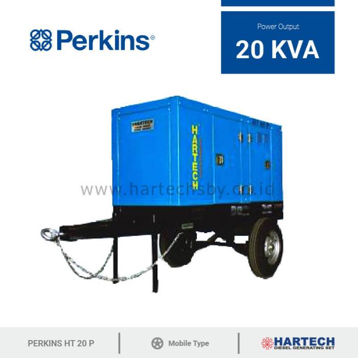 genset 20 kva berapa watt