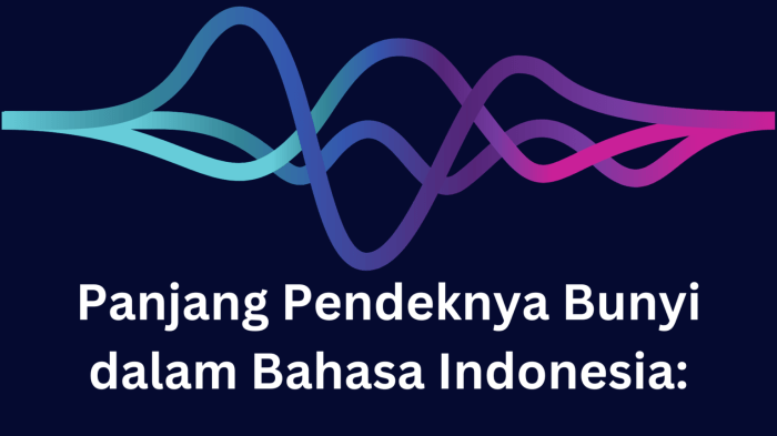 panjang pendeknya bunyi diukur dengan