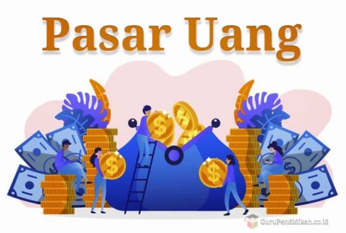 contoh pasar uang dan pasar modal