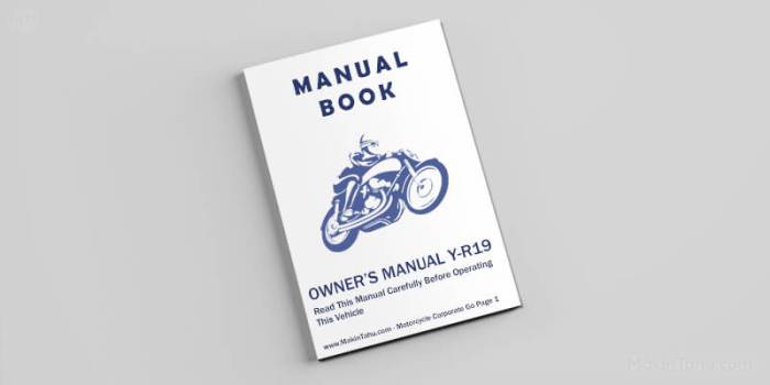 contoh manual book sederhana terbaru