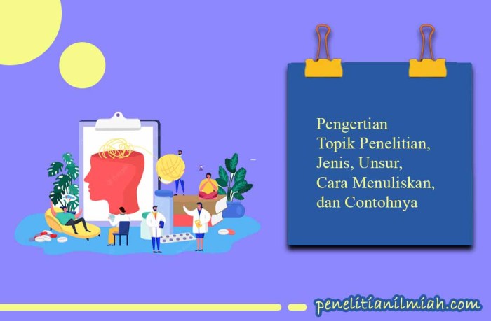 pengertian topik dan contohnya