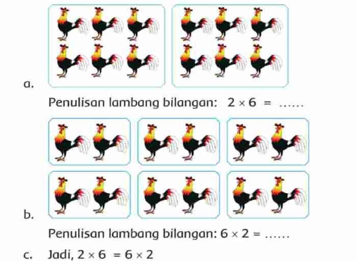 contoh penulisan lambang bilangan