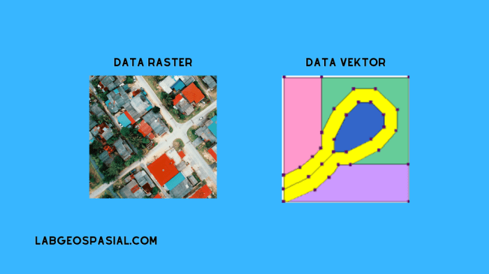 perbedaan raster dan vektor