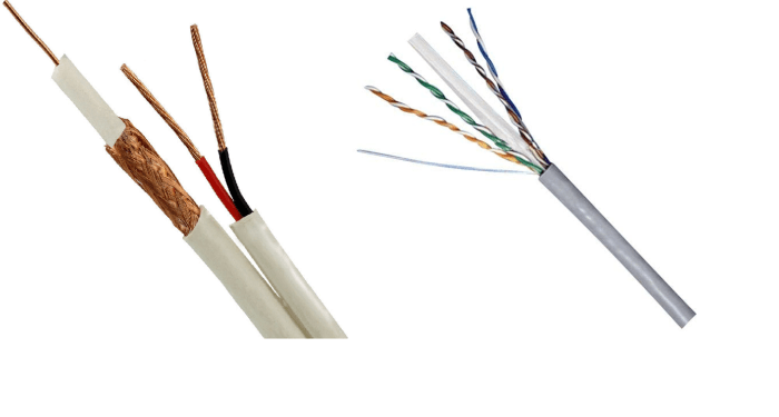 Kabel coaxial perbedaan utp konektor