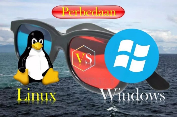 perbedaan linux dan windows terbaru