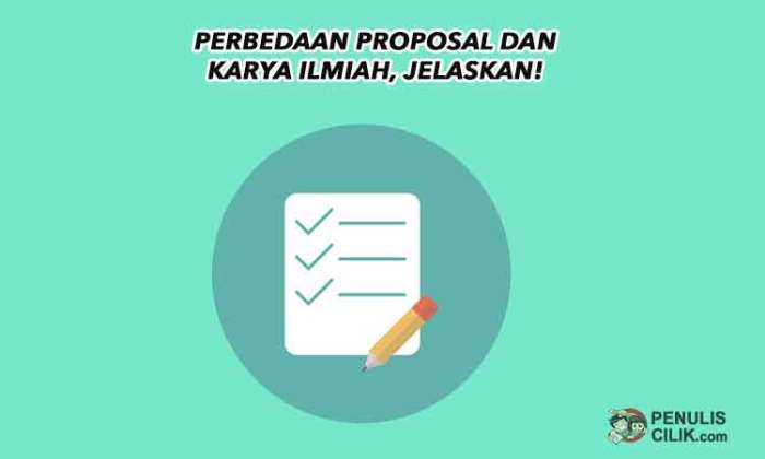 perbedaan makalah dan proposal terbaru