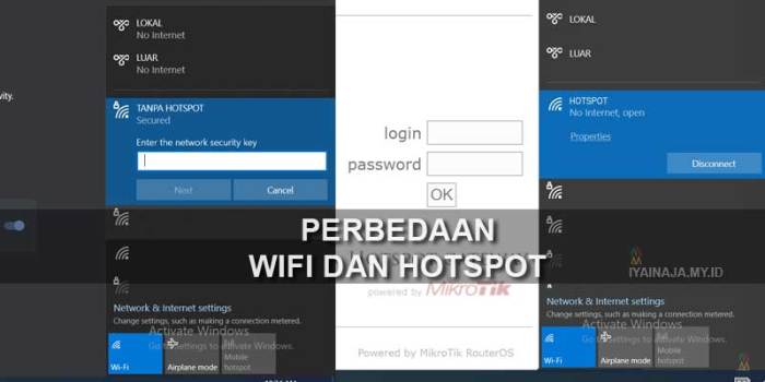 perbedaan wifi dan hotspot terbaru