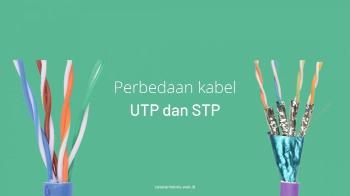 kabel ftp utp stp adalah twisted isolasi bahan catatan bangsa terbuat tembaga penghantar pengertian foiled