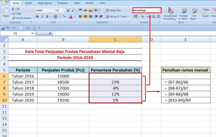 cara menghitung bonus di excel