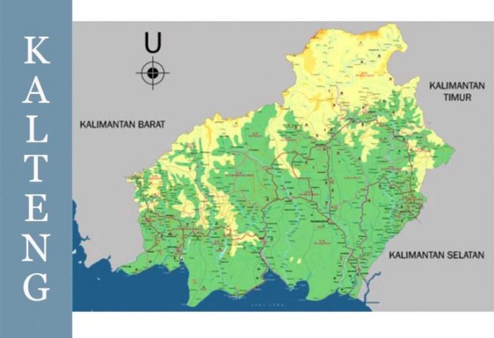 legenda peta kalimantan tengah