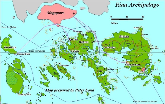 peta provinsi kepulauan riau terbaru