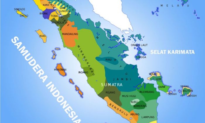 legenda peta pulau sumatera