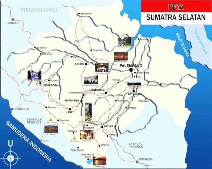 hasil tambang sumatera selatan