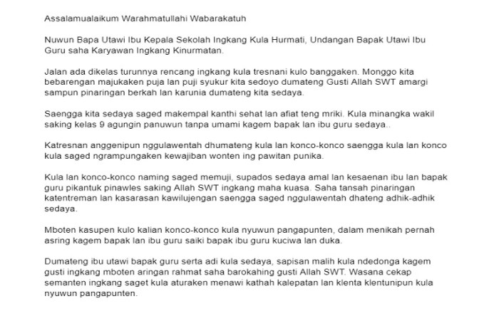 pidato bahasa jawa narkoba