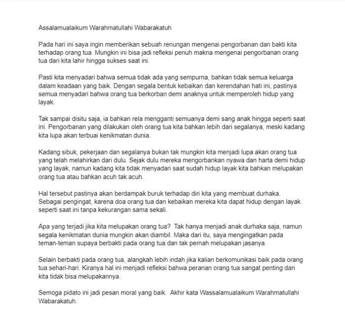 teks pidato adab kepada guru