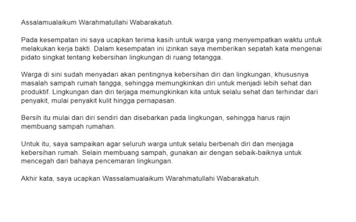 Pidato singkat tentang larangan berpacaran