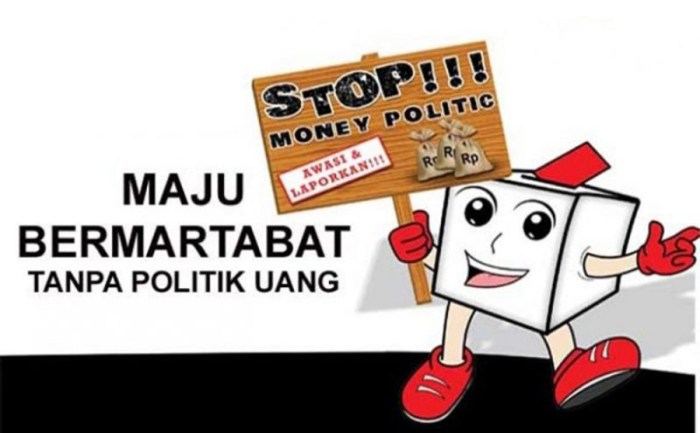 pertanyaan tentang money politik terbaru