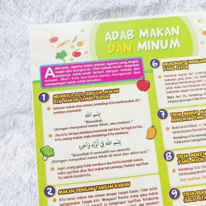 adab makan dan minum rasulullah