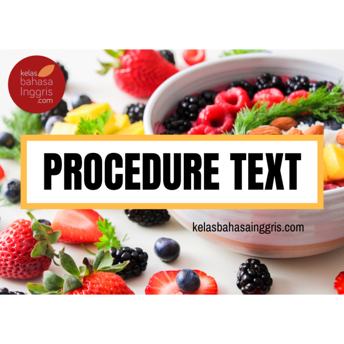 What is social function of procedure text
