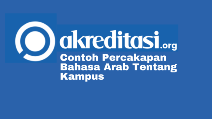 percakapan bahasa arab tentang kampus