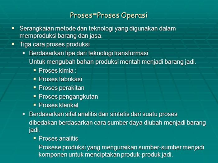 perakitan produk barang dan jasa