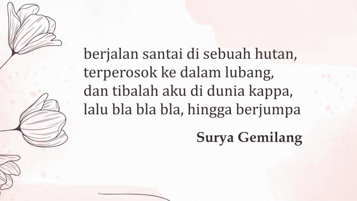 puisi contoh tentang teks sekolah pendidikan lengkap pahlawan