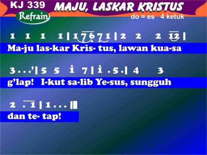 maju kj laskar kristus kidungonline bait