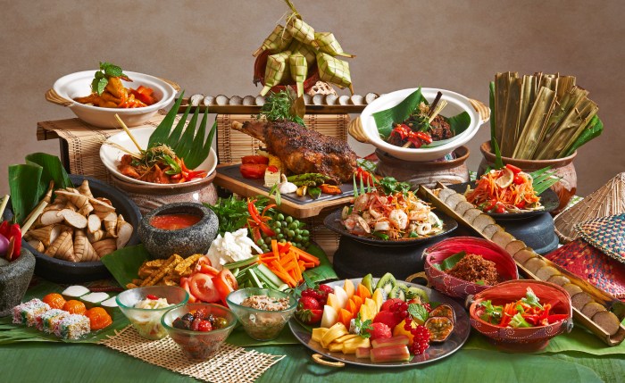 contoh menu buffet hotel terbaru