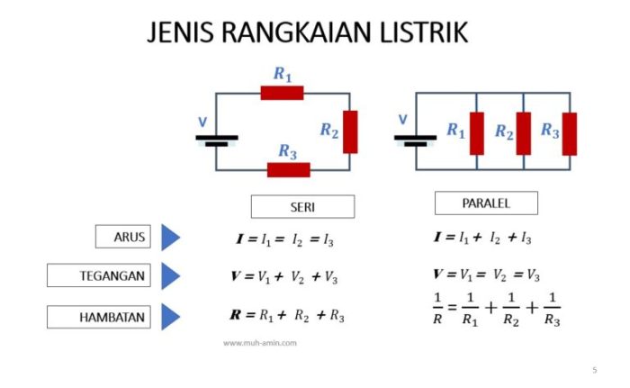 arti n dan l pada listrik