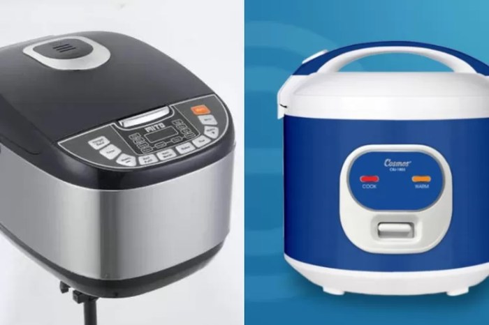 pengertian rice cooker dan fungsinya