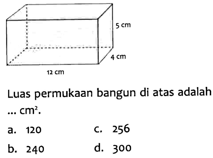 luas bangun di atas adalah terbaru