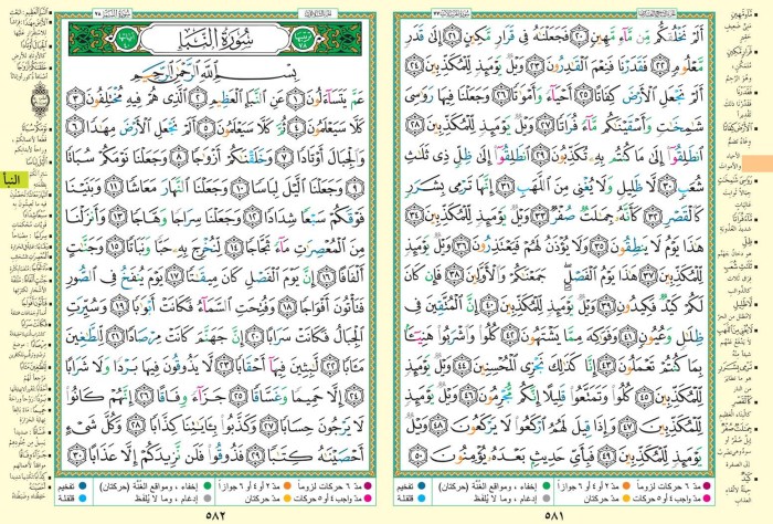 tajwid surat an naba 1 40 terbaru