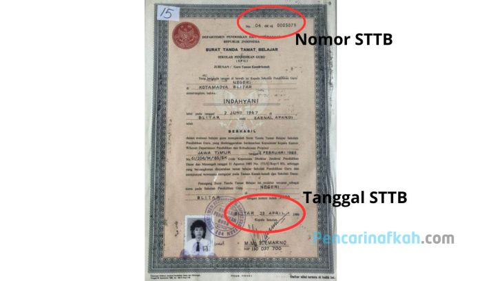 sttb adalah singkatan dari terbaru