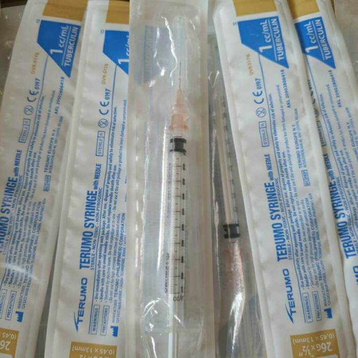 ukuran needle spuit 1 cc terbaru